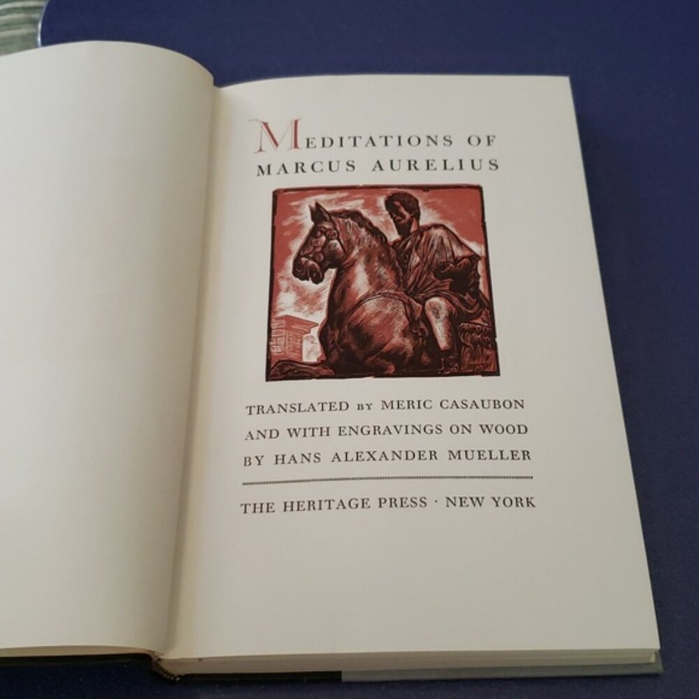 2-Book Bundle Historical Figures Marcus Aurelius and Woodrow Wilson